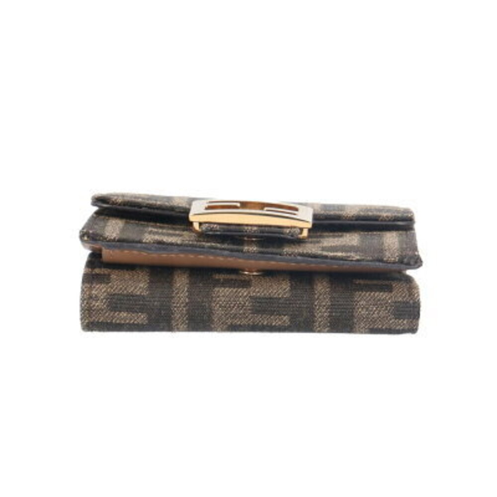 Fendi Baguette Zucca Tri fold Wallet - Picture 4 of 5
